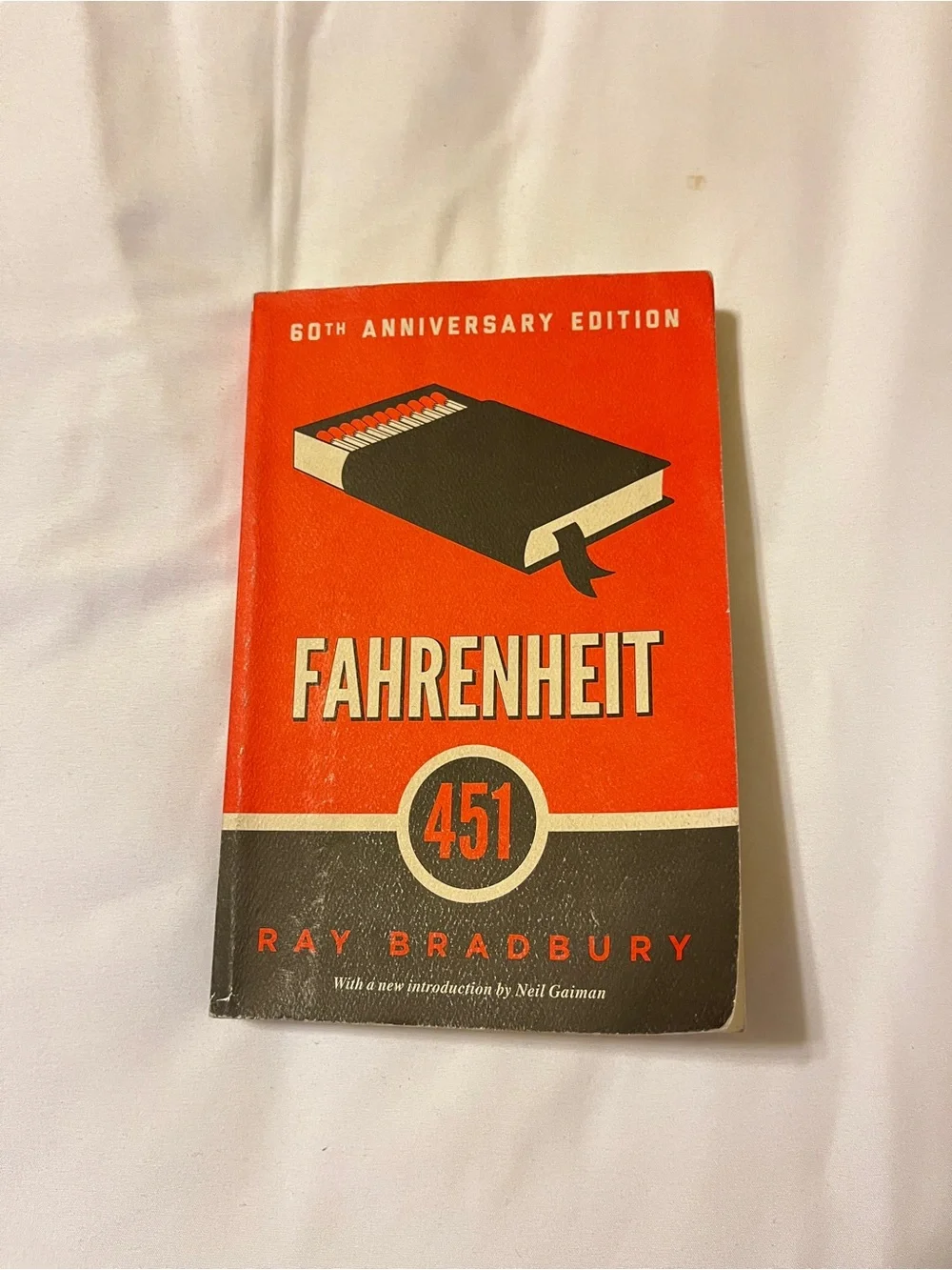 Simon & Schuster Fahrenheit 451 Ray Bradbury 60th Anniversary Paperback Book